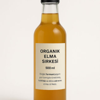 Organik Elma Sirkesi 500ml